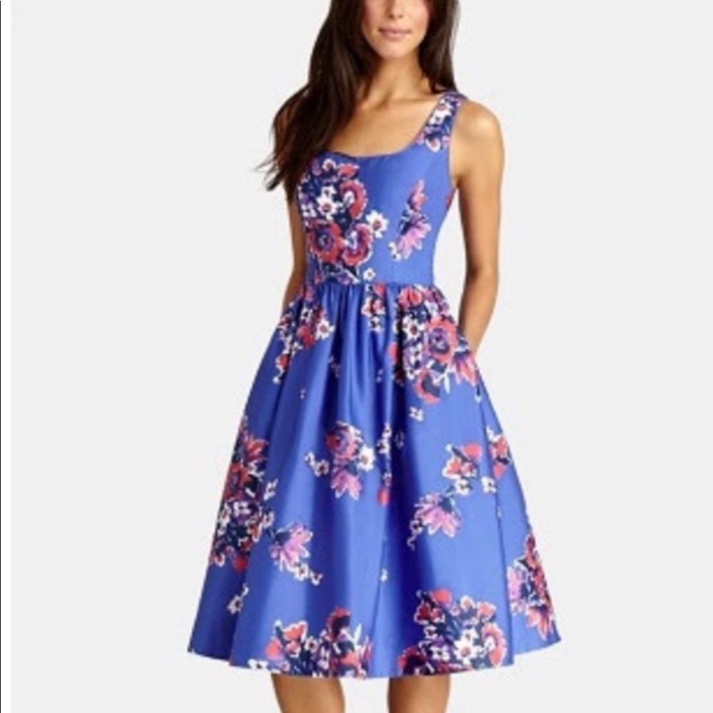 Donna Morgan Cotton Midi Dress